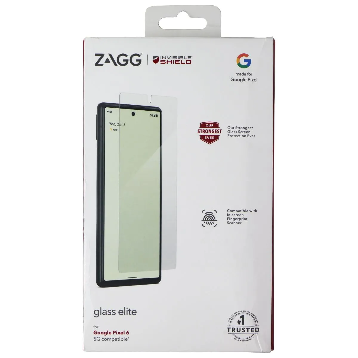 ZAGG InvisibleShield (Glass Elite) Screen Protector for Google Pixel 6 - Clear